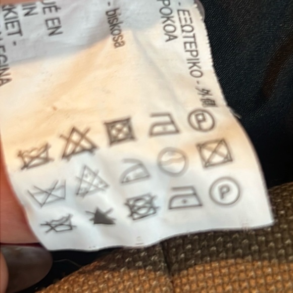 Zara Green high Waist Pants Slacks Soft Sz. 30 EUR 38 khaki tan warm color ankle - Picture 15 of 16